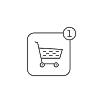 Order Line Icon Stock Illustration