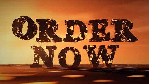 Order Now Basalt Letters with Molten Lava Glowing in the Cracks on a Volcanic Stock Footage 342221193