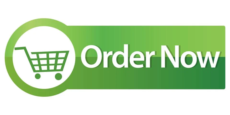 Order now button Stock Illustration