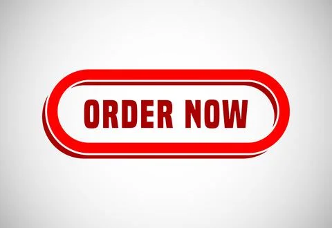 Order now button. Order now sign, key, push button, seal illustration design Stock Illustration