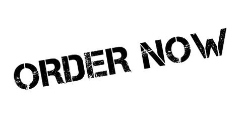 Order Now rubber stamp Stock Illustration