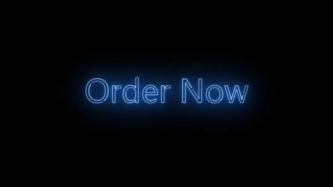 Order Now Text effects 4k Animated. Stock Footage 306030426