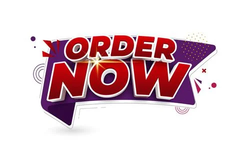 Order Now Vector File EPS Stock Illustration