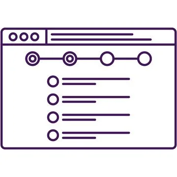 Order package tracking online service icon vector Stock Illustration