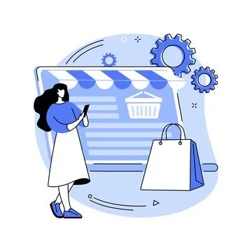 Order processed abstract concept vector illustration. Stock Illustration