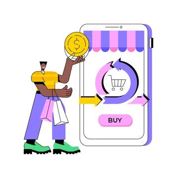 Order processed abstract concept vector illustration. Stockillustratie