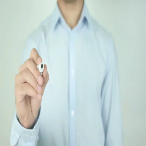 Order Summary, Writing On Transparent Screen Stock Footage