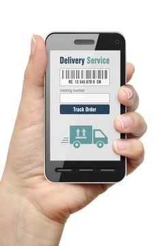 Order Tracking concept Stock Photos