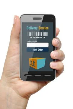 Order Tracking concept Foto stock