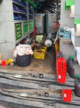 Order in the van Stock Photos