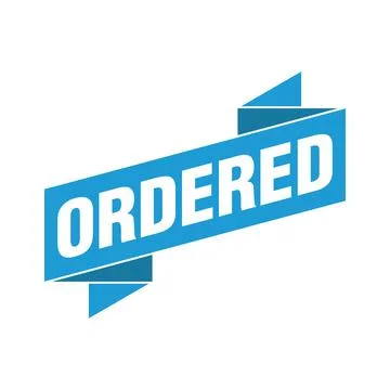 Ordered Letter Rubber Stamp Template Design Stock Illustration