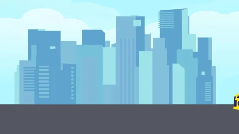 Ordering A Taxi With Application 스톡 동영상 287243657