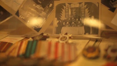 Orders and medals of the Second World War Stockbeeldmateriaal 107673673