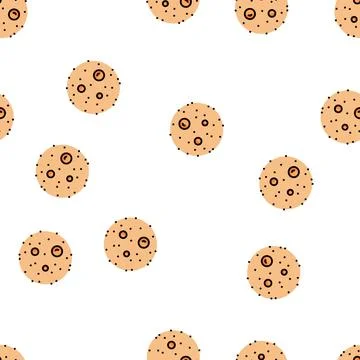 Ordinary mole vector seamless pattern Stock Illustration