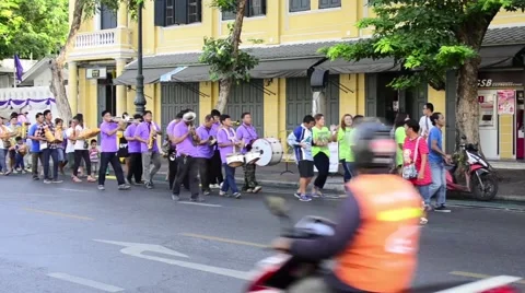 Ordination parade Stock Footage 51082009