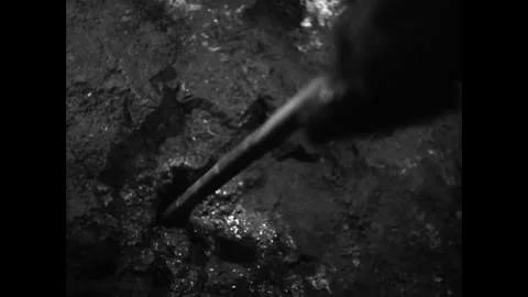 Ore mining in the USSR Stock Footage 140499541