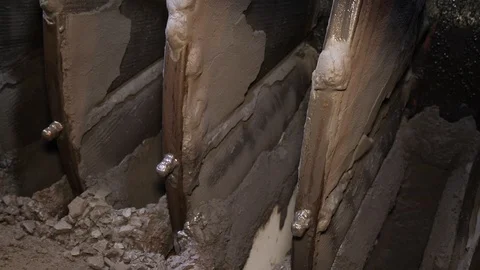 Ore processing plant. Production of iron ore concentrate using a vacuum filter. Stock Footage 116763750