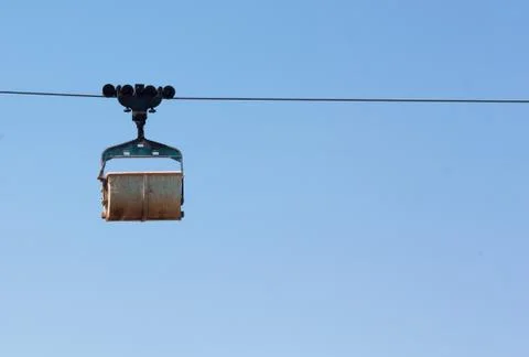 Ore transporting container Stock Photos