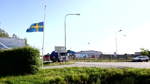 Örebro plane crash Stock Footage 164228434