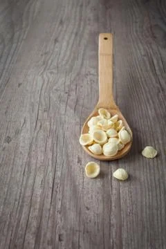 Orecchiette pasta Stock Photos
