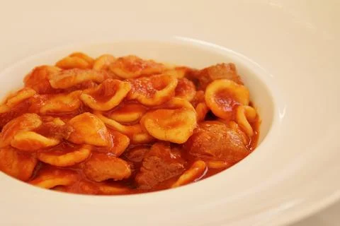 Orecchiette pasta Stock Photos