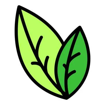 Oregano plant icon vector flat Illustrazione stock