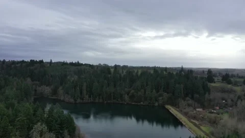 Oregon Aerial Stock Footage 131135961