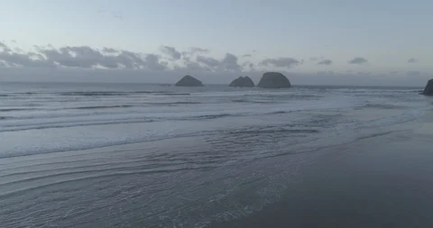 Oregon beach Stock Footage 88608505