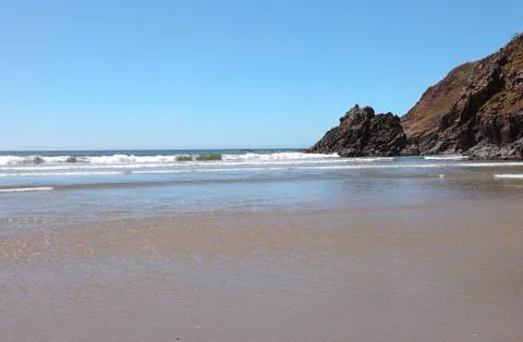 Oregon beaches. Stock Photos