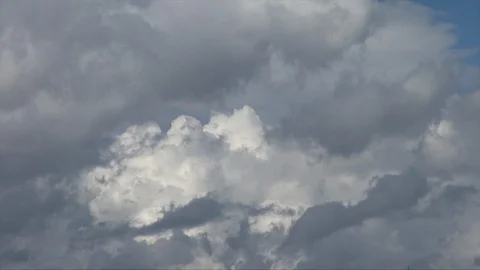 Oregon clouds covering sky time lapse Stock Footage 96315206