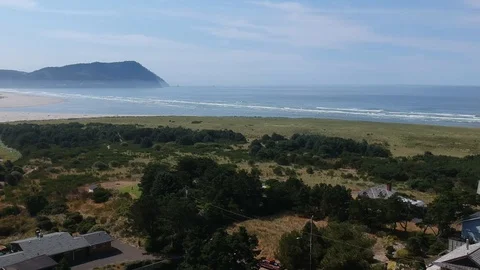 Oregon Coast 360 Degree Pan Stock Footage 105325942