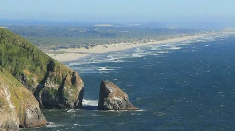 Oregon coast Stock Footage 18953698