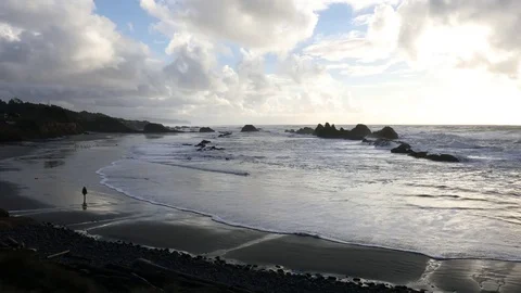 Oregon Coast Stock Footage 70624926