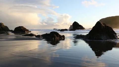Oregon Coast Stock Footage 70624977