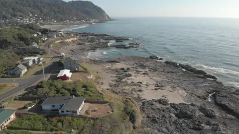 Oregon Coast Stock Footage 154328026