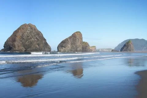 Oregon coast Stock Photos