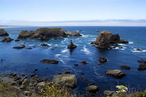 At the Oregon Coast Stock Photos