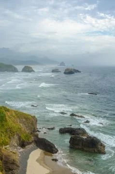 Oregon coast. Stock Photos