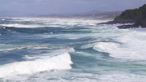 Oregon Coast Waves 스톡 동영상 179248913