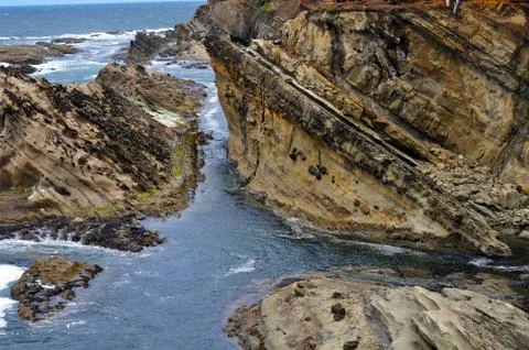Oregon coastline Stock Photos