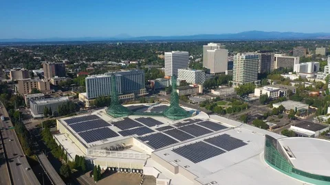 Oregon Convention Center 스톡 동영상 116997643