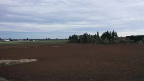 Oregon Farmland Stock Footage 131136225