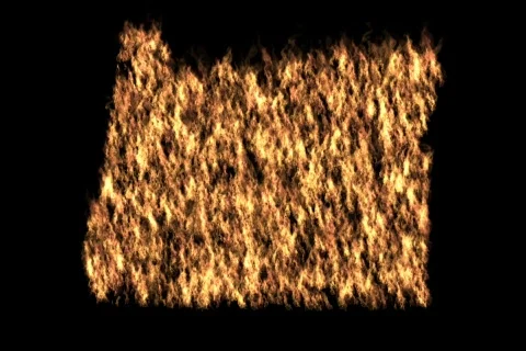 Oregon on Fire Video stock 729225