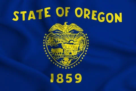 Oregon Stock Illustration