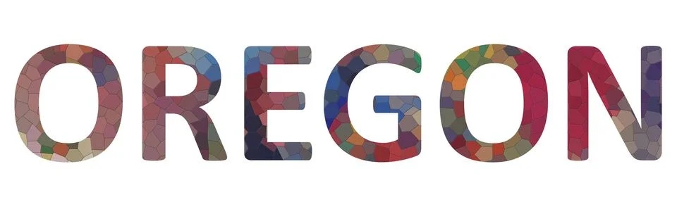 OREGON Stock Illustration