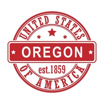 Oregon Stock Illustration