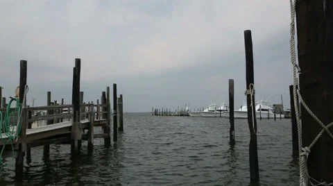 Oregon Inlet Stock Footage 36752846