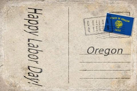 Oregon Labor Day Workers Parade Background Illustration