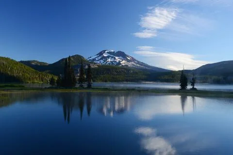 Oregon mountain Stock Photos