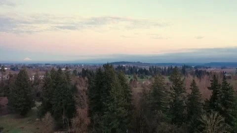 Oregon Overview - Golf Course Stock Footage 131135928